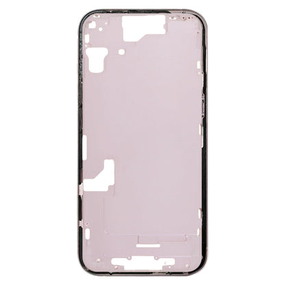 For iPhone 15 Middle Frame Bezel Plate with Side Keys + Card Tray, Version:US Version(Pink) - LCD Related Parts by buy2fix | Online Shopping UK | buy2fix