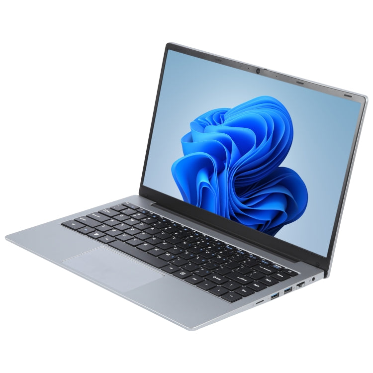 14 inch Windows 11 Laptop, 16GB+128GB, Gen 4th Intel Core i5 CPU, 180 Degree Rotation Axis(Silver) - Others by buy2fix | Online Shopping UK | buy2fix