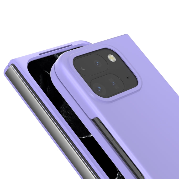 For Google Pixel 9 Pro Fold Skin Feel PC Phone Case(Purple) - Google Cases by buy2fix | Online Shopping UK | buy2fix