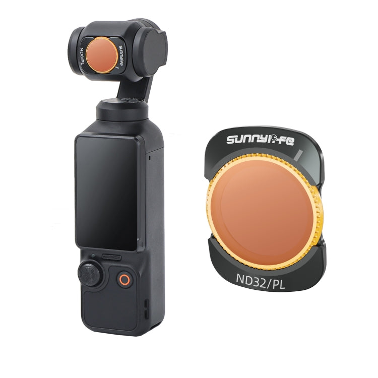 For DJI Osmo Pocket 3 Sunnylife Camera Lens Filter, Filter:ND32PL - Lens Accessories by Sunnylife | Online Shopping UK | buy2fix