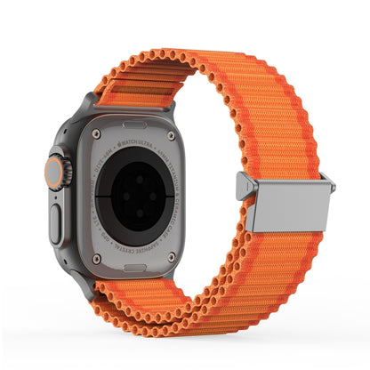 For Apple Watch Series 10 46mm DUX DUCIS YC Series Ocean Nylon Watch Band(Orange) - Watch Bands by DUX DUCIS | Online Shopping UK | buy2fix