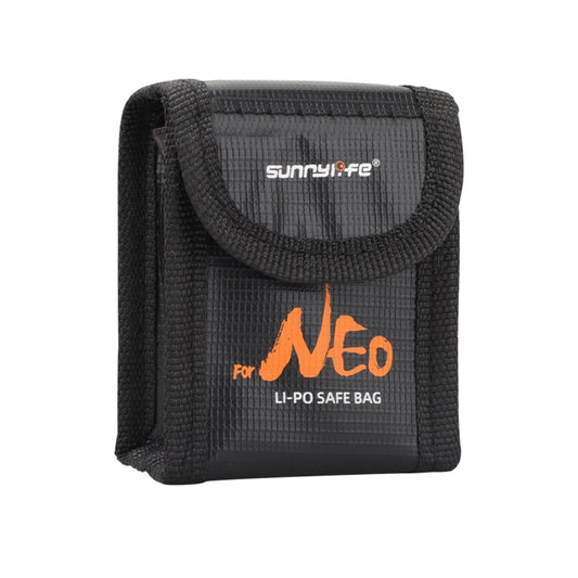 For DJI Neo Sunnylife Battery Explosion-proof Safe Bag Protective Li-Po Safe Bag(For 2pcs Batteries) - Backpacks & Bags by Sunnylife | Online Shopping UK | buy2fix