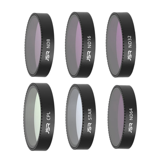 For DJI Neo JSR KB Series Drone Lens Filter, Filter:6 in 1 ND8-64 CPL STAR - Mavic Lens Filter by JSR | Online Shopping UK | buy2fix