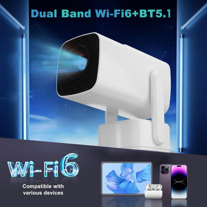 Y7S 720P Android 11 OS Portable Home WiFi Projector with Speaker, CPU:Allwinner H713(UK Plug) - Mini Projector by buy2fix | Online Shopping UK | buy2fix