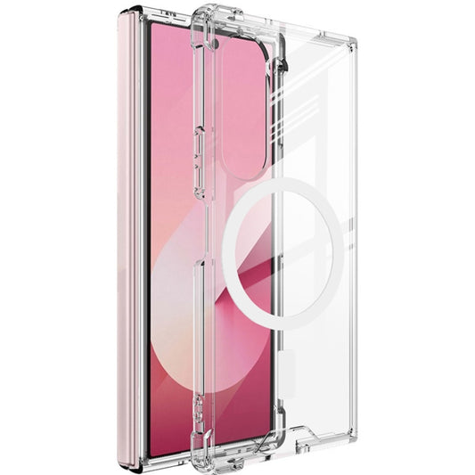 For Samsung Galaxy Z Fold6 IMAK Space Shield PC + TPU Airbag Shockproof MagSafe Phone Case(Transparent) - Galaxy Z Fold6 5G Cases by imak | Online Shopping UK | buy2fix