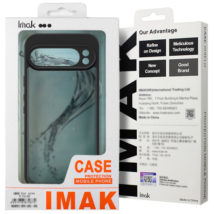 For Samsung Galaxy S24 FE 5G imak UX-9B Series Four Corners Tiny Airbag Shockproof Phone Case(Black) - Galaxy S24 FE 5G Cases by imak | Online Shopping UK | buy2fix