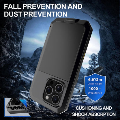 For iPhone 16 Pro Shockproof IP54 Life Waterproof Phone Case(Black) - iPhone 16 Pro Cases by buy2fix | Online Shopping UK | buy2fix