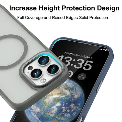 For iPhone 16 Mutural Skin Feel Series Frosted MagSafe Magnetic Phone Case(Grey) - iPhone 16 Cases by Mutural | Online Shopping UK | buy2fix