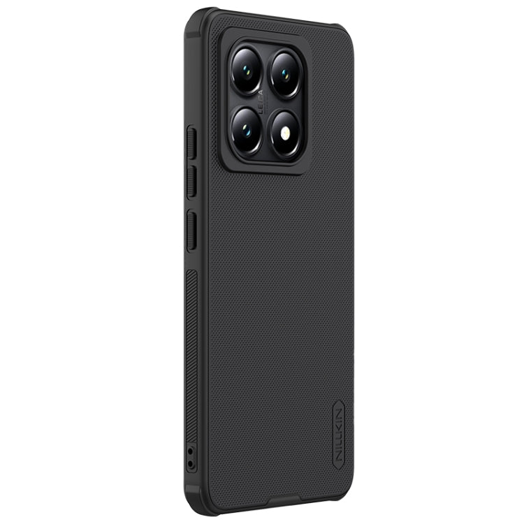 For Xiaomi 14T NILLKIN Frosted Shield Pro Magnetic Phone Case(Black) - 14T Cases by NILLKIN | Online Shopping UK | buy2fix