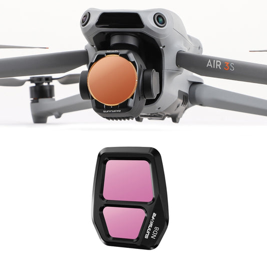 For DJI Air 3S Sunnylife Camera Lens Filter, Filter:ND8 -  by Sunnylife | Online Shopping UK | buy2fix