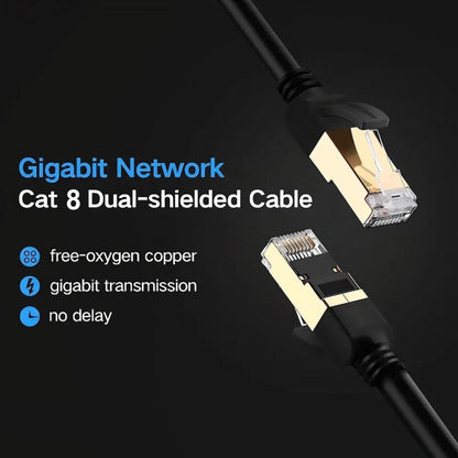 20m Gigabit Network Cat 8 Dual-shielded Cable - Lan Cable and Tools by buy2fix | Online Shopping UK | buy2fix