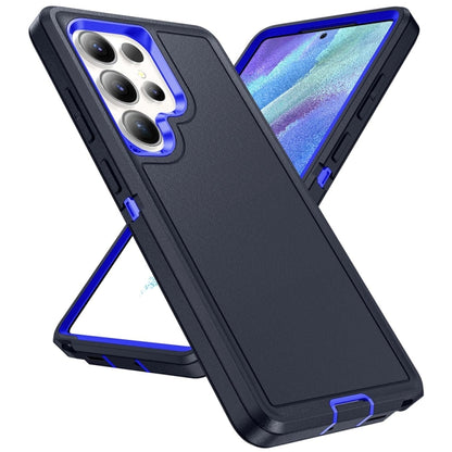 For Samsung Galaxy S25 Ultra 5G Life Waterproof Rugged Phone Case(Dark Blue + Royal Blue) - Galaxy S25 Ultra 5G Cases by buy2fix | Online Shopping UK | buy2fix