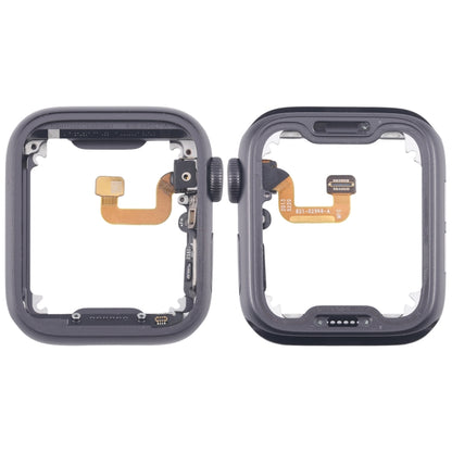 For Apple Watch Series 6 40MM LTE Aluminium Alloy Middle Frame Bezel Plate with Crown Spin Axis Flex Cable(Grey) - Middle Frame by buy2fix | Online Shopping UK | buy2fix