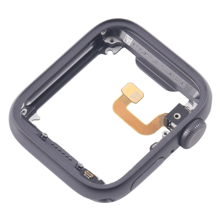 For Apple Watch Series 6 40MM LTE Aluminium Alloy Middle Frame Bezel Plate with Crown Spin Axis Flex Cable(Grey) - Middle Frame by buy2fix | Online Shopping UK | buy2fix