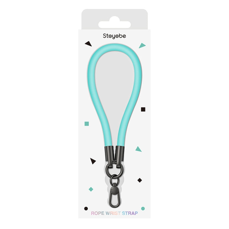 DUX DUICS Stoyobe PL-II Universal Silicone Phone Wrist Strap Anti-lost Lanyard(Tiffany Blue) - Lanyards & Wrist Straps by DUX DUCIS | Online Shopping UK | buy2fix