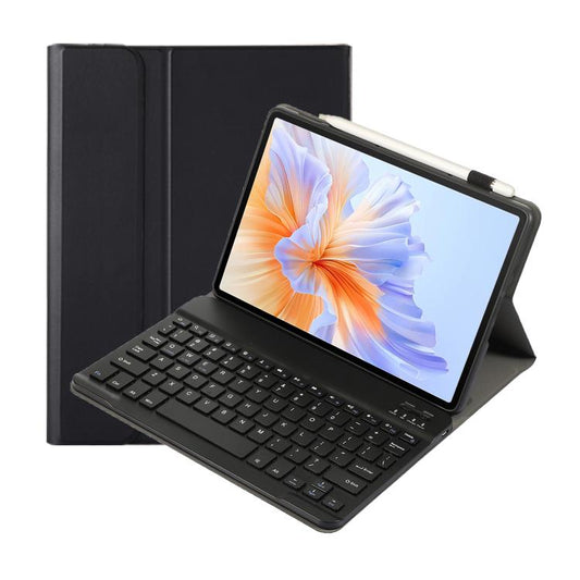 For Honor Pad V9 AH27 Ultra-thin Detachable Bluetooth Keyboard Leather Tablet Case(Black) - Huawei Keyboard by buy2fix | Online Shopping UK | buy2fix