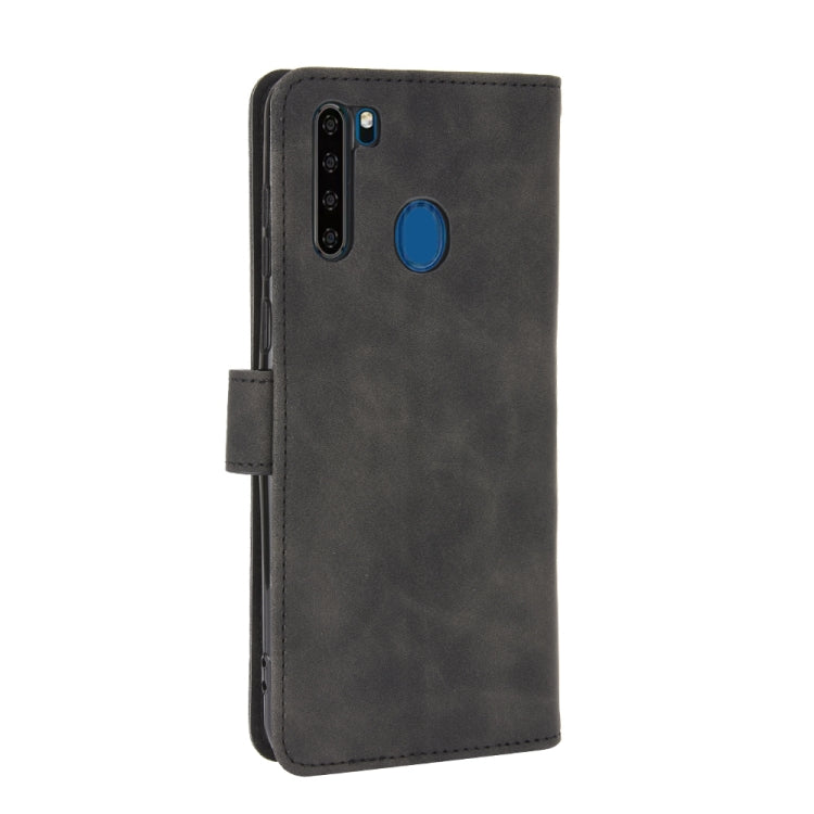 For Blackview A80 Pro Solid Color Skin Feel Magnetic Buckle Horizontal Flip Calf Texture PU Leather Case with Holder & Card Slots & Wallet(Black) - More Brand by buy2fix | Online Shopping UK | buy2fix