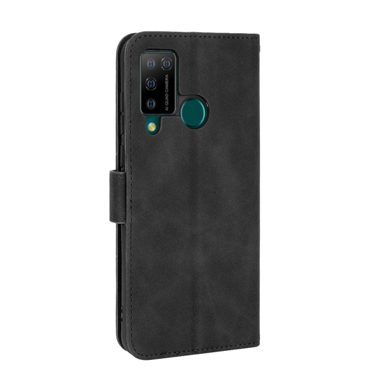 For DOOGEE N20 Pro Solid Color Skin Feel Magnetic Buckle Horizontal Flip Calf Texture PU Leather Case with Holder & Card Slots & Wallet(Black) - More Brand by buy2fix | Online Shopping UK | buy2fix