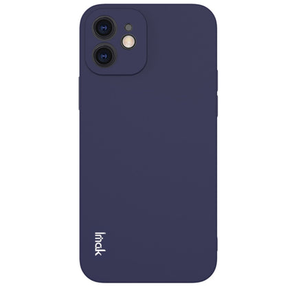 For iPhone 12 IMAK UC-2 Series Shockproof Full Coverage Soft TPU Case(Blue) - iPhone 12 / 12 Pro Cases by imak | Online Shopping UK | buy2fix