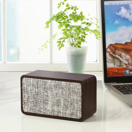 Q2 Double Speaker Wooden Bluetooth Speaker(Walnut) - Desktop Speaker by buy2fix | Online Shopping UK | buy2fix