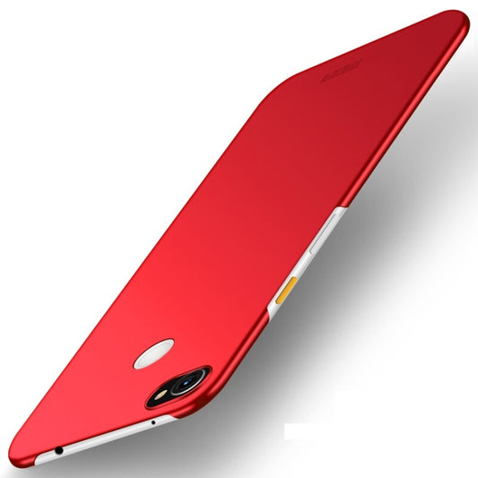 MOFI Frosted PC Ultra-thin Hard Case for Google Pixel 3A XL(Red) - Google Cases by MOFI | Online Shopping UK | buy2fix