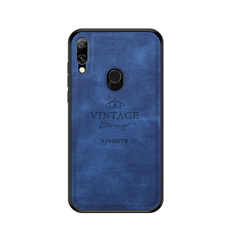 PINWUYO Shockproof Waterproof Full Coverage PC + TPU + Skin Protective Case for Huawei Y7 Prime (2019) (Blue) - Huawei Cases by PINWUYO | Online Shopping UK | buy2fix
