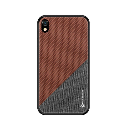 PINWUYO Honors Series Shockproof PC + TPU Protective Case for Huawei Y5 (2019) / Honor 8S (Brown) - Honor Cases by PINWUYO | Online Shopping UK | buy2fix