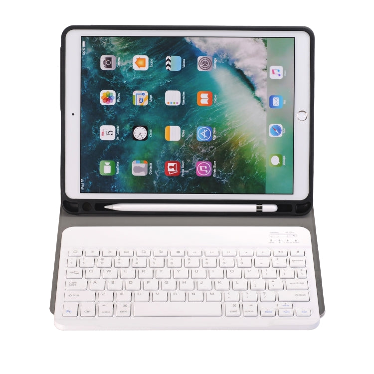 A09B Bluetooth 3.0 Ultra-thin ABS Detachable Bluetooth Keyboard Leather Tablet Case for iPad Air / Pro 10.5 inch (2019), with Pen Slot & Holder (Gold) - For iPad Pro by buy2fix | Online Shopping UK | buy2fix