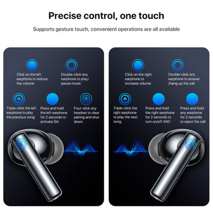 Yesido TWS23 Bluetooth 5.3 LED Digital Display TWS ANC Noise Reduction Wireless Bluetooth Earphone - TWS Earphone by Yesido | Online Shopping UK | buy2fix