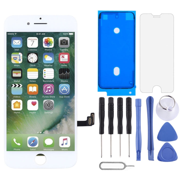 Original LCD Screen for iPhone 7 (White) - iPhone 7 Parts by buy2fix | Online Shopping UK | buy2fix