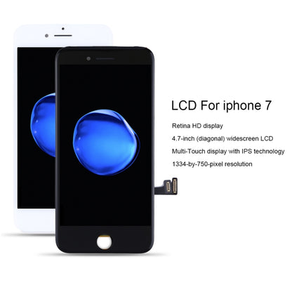 Original LCD Screen for iPhone 7 (White) - iPhone 7 Parts by buy2fix | Online Shopping UK | buy2fix