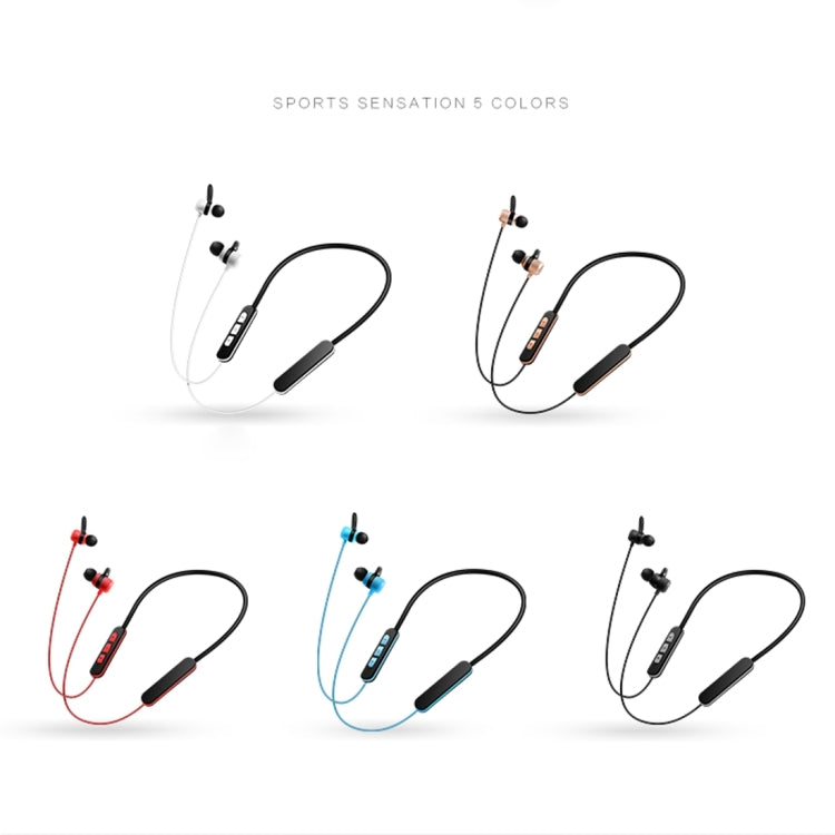 BT-KDK58 In-Ear Wire Control Sport Magnetic Suction Wireless Bluetooth Earphones with Mic, Support Handfree Call, For iPad, iPhone, Galaxy, Huawei, Xiaomi, LG, HTC and Other Smart Phones(Black) - Neck-mounted Earphone by buy2fix | Online Shopping UK | buy2fix