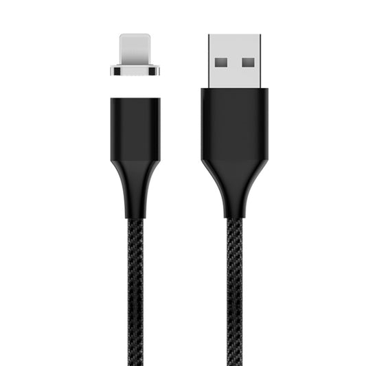 M11 5A USB to 8 Pin Nylon Braided Magnetic Data Cable, Cable Length: 2m (Black) - Charging Cable & Head by buy2fix | Online Shopping UK | buy2fix