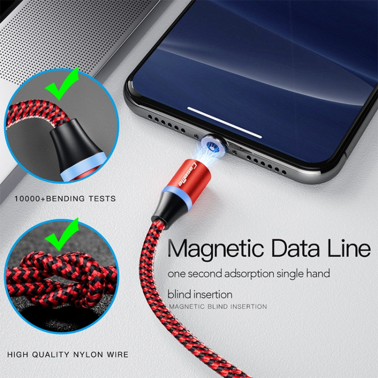 CaseMe Series 2 USB to 8 Pin Magnetic Charging Cable, Length: 1m (Dark Blue) - Charging Cable & Head by CaseMe | Online Shopping UK | buy2fix