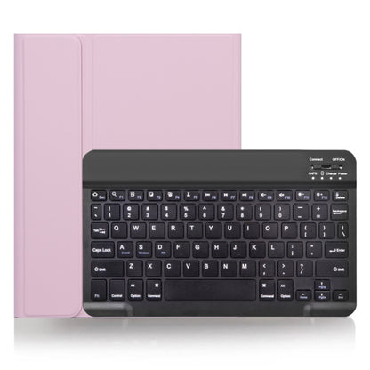 X-11B Skin Plain Texture Detachable Bluetooth Keyboard Tablet Case for iPad Pro 11 inch 2020 / 2018, with Pen Slot (Pink) - For iPad Pro by buy2fix | Online Shopping UK | buy2fix