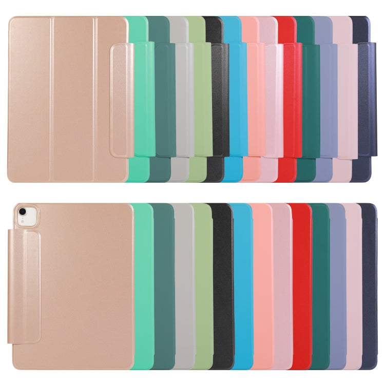 For iPad Air 13 2024 / Pro 12.9 2020 Double-sided Magnetic Flip PU Leather Tablet Case With Holder & Sleep / Wake-up Function(Green) - iPad Pro 12.9 (2020) Cases by buy2fix | Online Shopping UK | buy2fix