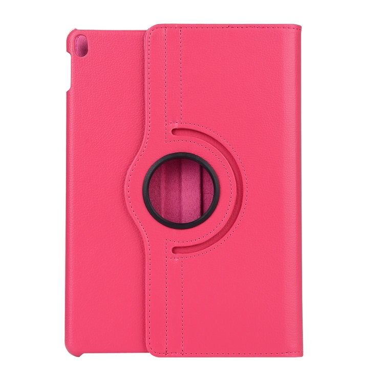 Litchi Texture 360 Degree Spin Multi-function Horizontal Flip Leather Protective Case with Holder for iPad Pro 10.5 inch / iPad Air (2019) (Magenta) - iPad Pro 10.5 inch Cases by buy2fix | Online Shopping UK | buy2fix
