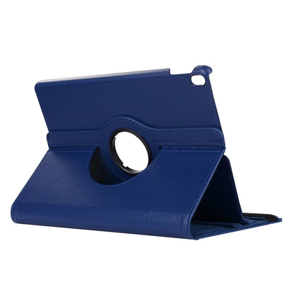 Litchi Texture 360 Degree Spin Multi-function Horizontal Flip Leather Protective Case with Holder for iPad Pro 10.5 inch / iPad Air (2019) (Navy Blue) - iPad Pro 10.5 inch Cases by buy2fix | Online Shopping UK | buy2fix