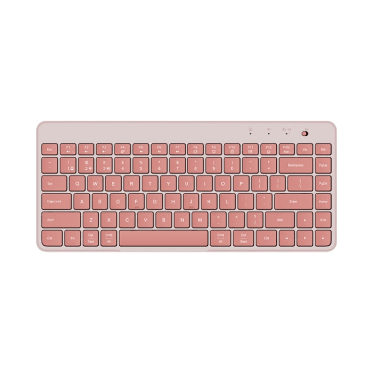 Original Xiaomi XMBXJP01YM 85 Keys Portable Dual-mode Keyboard (Pink) - Wireless Keyboard by Xiaomi | Online Shopping UK | buy2fix