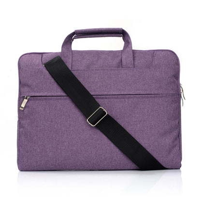 Portable One Shoulder Handheld Zipper Laptop Bag, For 13.3 inch and Below Macbook, Samsung, Lenovo, Sony, DELL Alienware, CHUWI, ASUS, HP (Purple) - 13.3 inch by buy2fix | Online Shopping UK | buy2fix