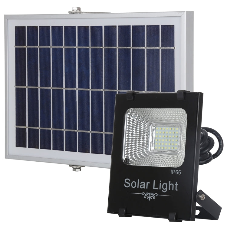 150W 176 LEDs SMD 2835 IP66 Waterproof Ultra-thin Solar Powered Timing LED Flood Light  with 6V / 0.83A Solar Panel & Remote Control(White Light) - Solar Lights by buy2fix | Online Shopping UK | buy2fix