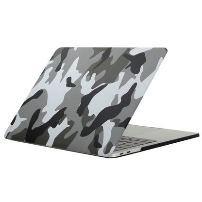 For 2016 New Macbook Pro 13.3 inch A1706 & A1708 Grey Camouflage Pattern Laptop Water Decals PC Protective Case - MacBook Pro Cases by buy2fix | Online Shopping UK | buy2fix