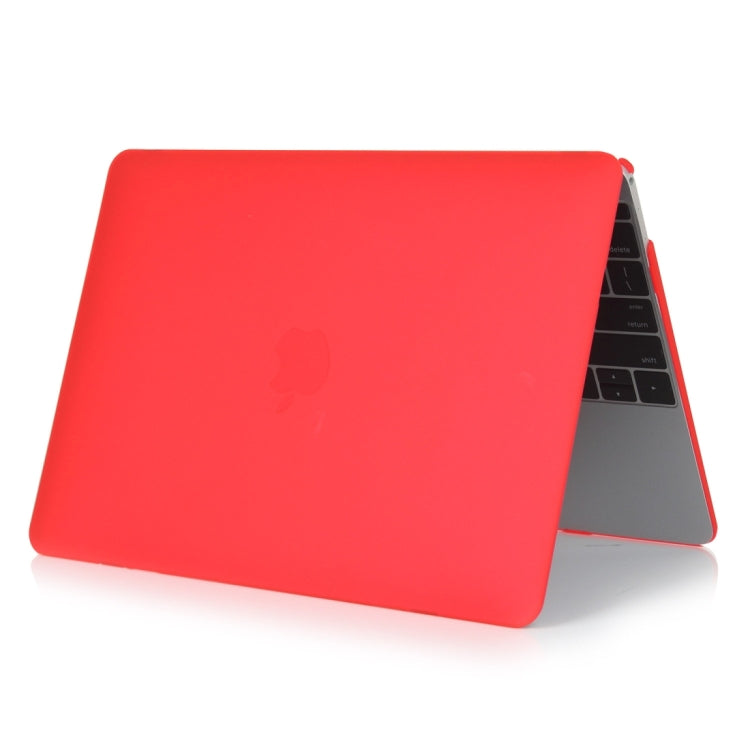 For MacBook Air 13.3 inch A1932 2018 & A2179 2020 & A2337 Laptop Matte Style Protective Case(Red) - MacBook Air Cases by buy2fix | Online Shopping UK | buy2fix