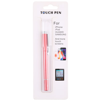 Universal Silicone Disc Nib Capacitive Stylus Pen (Red) - Stylus Pen by buy2fix | Online Shopping UK | buy2fix