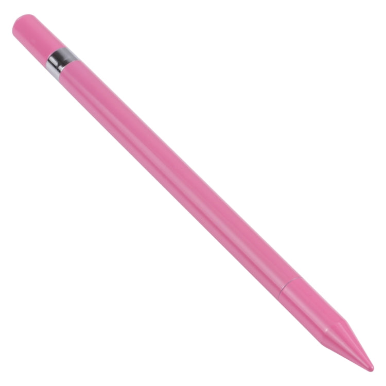 Pt360 2 in 1 Universal Silicone Disc Nib Stylus Pen with Common Writing Pen Function (Pink) - Stylus Pen by buy2fix | Online Shopping UK | buy2fix