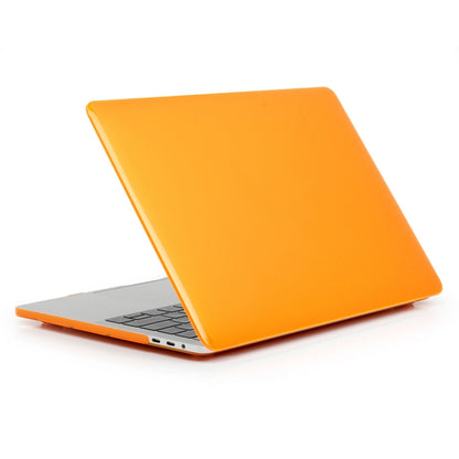 ENKAY Hat-Prince 2 in 1 Crystal Hard Shell Plastic Protective Case + US Version Ultra-thin TPU Keyboard Protector Cover for 2016 New MacBook Pro 13.3 inch without Touchbar (A1708)(Orange) - MacBook Pro Cases by ENKAY | Online Shopping UK | buy2fix