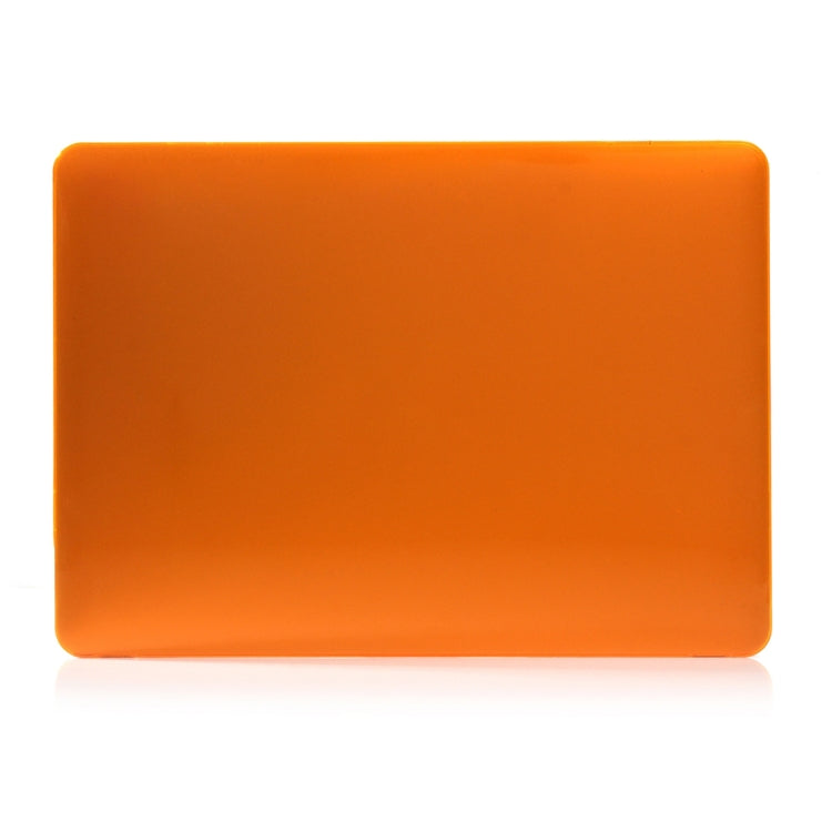 ENKAY Hat-Prince 2 in 1 Crystal Hard Shell Plastic Protective Case + US Version Ultra-thin TPU Keyboard Protector Cover for 2016 New MacBook Pro 13.3 inch without Touchbar (A1708)(Orange) - MacBook Pro Cases by ENKAY | Online Shopping UK | buy2fix