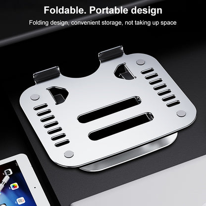 R-JUST HZ08 Two Holes Lifting Adjustable Laptop Holder - MacBook Holder by R-JUST | Online Shopping UK | buy2fix