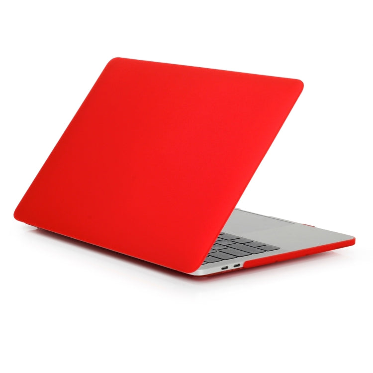 Laptop Frosted Style PC Protective Case for MacBook Pro 13.3 inch A1989 (2018) / A2159 / A2251 / A2289 / A2338(Red) - MacBook Pro Cases by buy2fix | Online Shopping UK | buy2fix