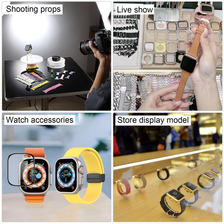 For Apple Watch Ultra 49mm Black Screen Non-Working Fake Dummy Display Model (Yellow) - Watch Model by buy2fix | Online Shopping UK | buy2fix